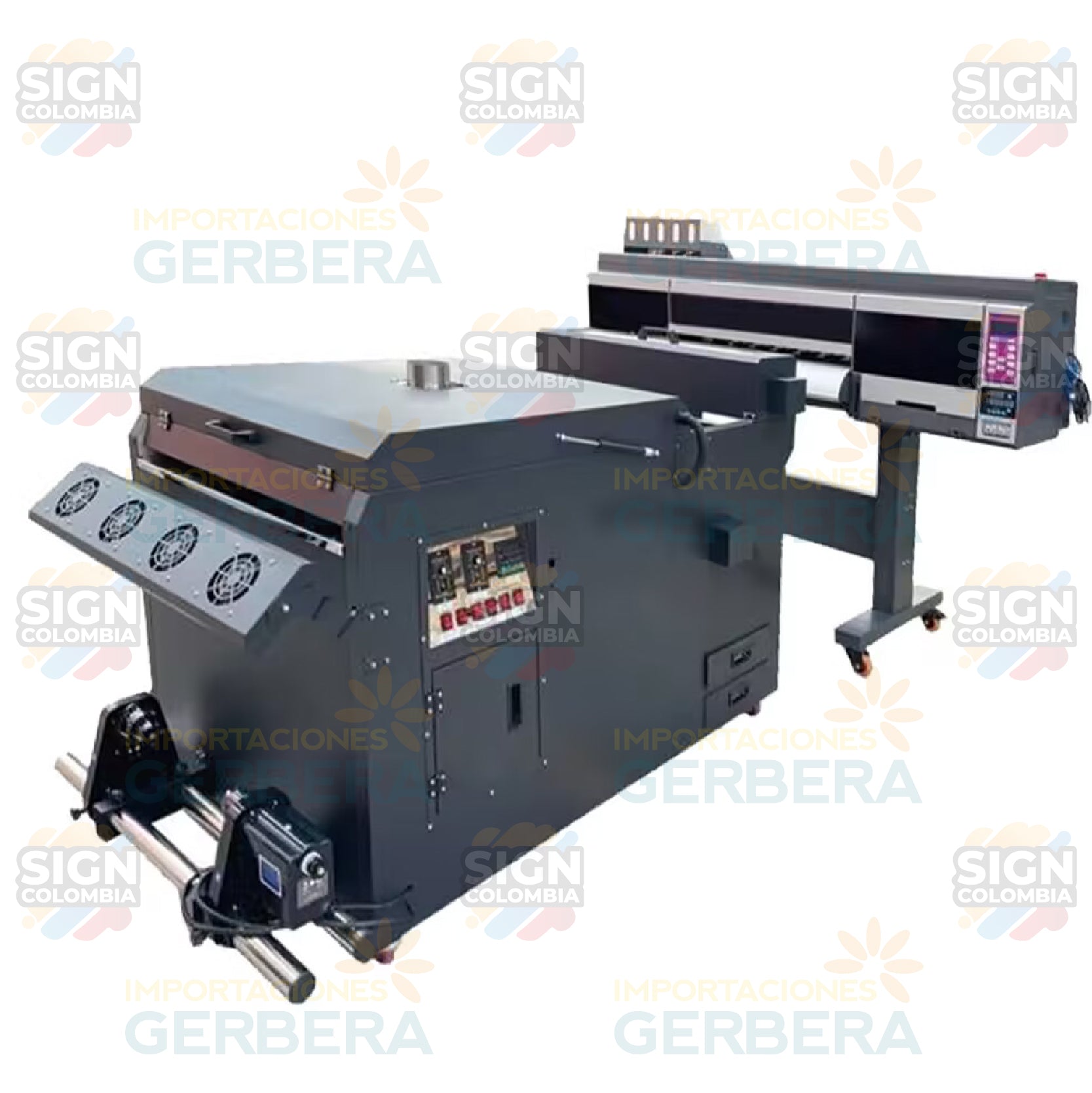 Plotter - impresora DTF650D + 650D con 4 Cabezales Epson 3200A - SIGN COLOMBIA Plotter de corte